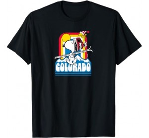 Peanuts - Snoopy Ski Colorado T-Shirt